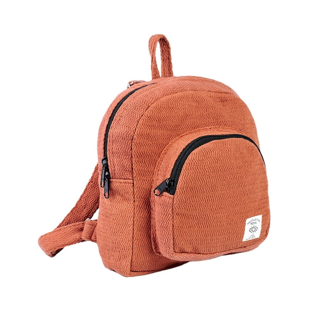 THE COLLECTION ROYAL Himalayan Hemp and Cotton Boho Bohemian Hippie Bag Purse Eco Friendly Mini Backpack