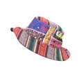 thumbnail image 1 of THE COLLECTION ROYAL Hippie Mushroom Patch Boho Hippy Rave Trippy Festival Gear Cotton Bucket Hat for Men and Women, 1 of 4