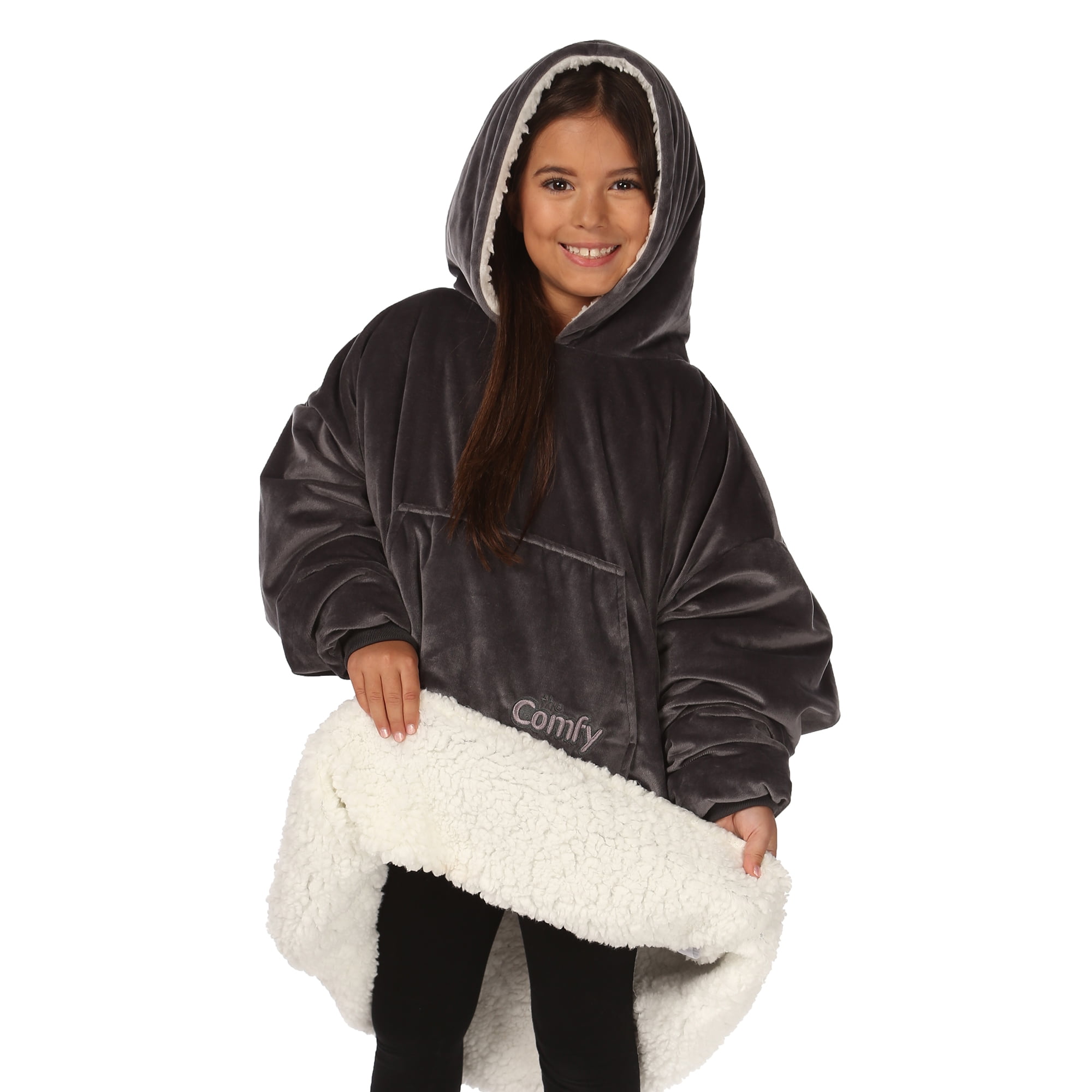 THE COMFY Original Jr.  Oversized Microfiber & Sherpa Wearable