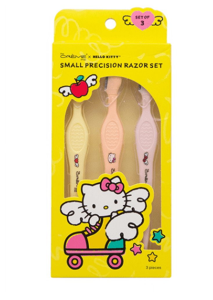 THE CREME SHOP X HELLO KITTY SMALL PRECISION RAZOR SET OF 3 - Walmart.com