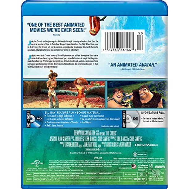 Pre-Owned The Croods [Blu-ray/DVD] (Blu-ray 0024543861447 