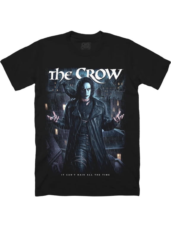 THE CROW: 30TH ANNIVERSARY - T-SHIRT Unisex Short Sleeve Shirt ,Black Color,Size L
