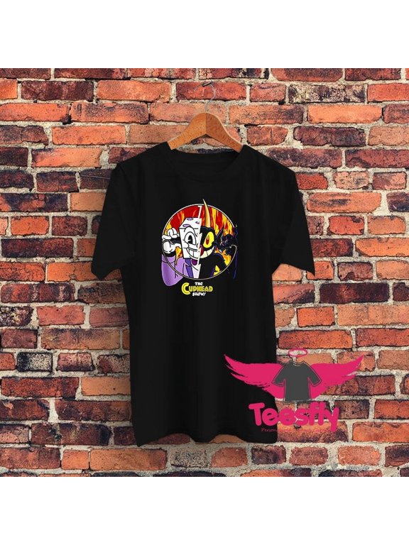 THE CUPHEAD SHOW KING DICE AND THE DEVIL GRAPHIC T-SHIRT