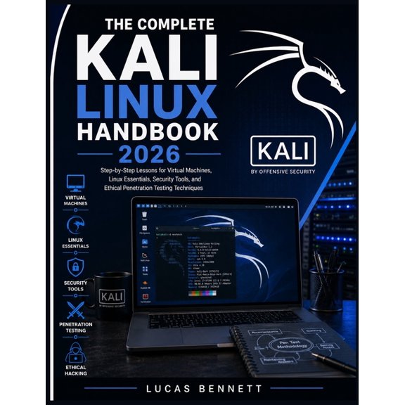 THE Complete Kali Linux Handbook 2026: Step-by-Step Lessons for Virtual Machines, Linux Essentials, Security Tools, and , (Paperback)