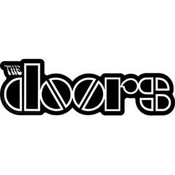 THE DOORS LOGO - Orignal Artwork Vinyl - Decal STICKER - 2" x 6"