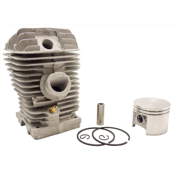 THE DUKE'S CHROME PLATED PISTON AND CYLINDER FITS STIHL 021 023 025 MS 210 230 250  42.5MM