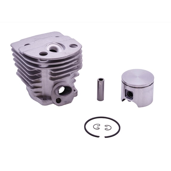 THE DUKE'S CHROME PLATED PISTON AND CYLINDER KIT FITS HUSQVARNA 55 503 60 91-71 46MM