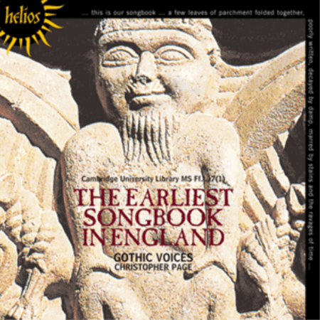 The Earliest Songbook in England Catherine King (CD)