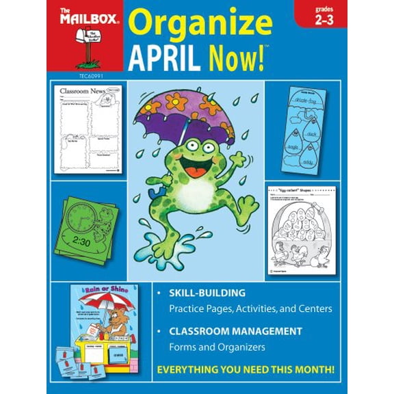 Pre-Owned THE EDUCATION CENTER TEC60991 ORGANIZE APRIL NOW GRS 2-3 Paperback