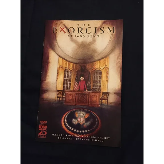 THE EXORCISM AT 1600 PENN ASHCAN PROMO IDW COMICS 2024