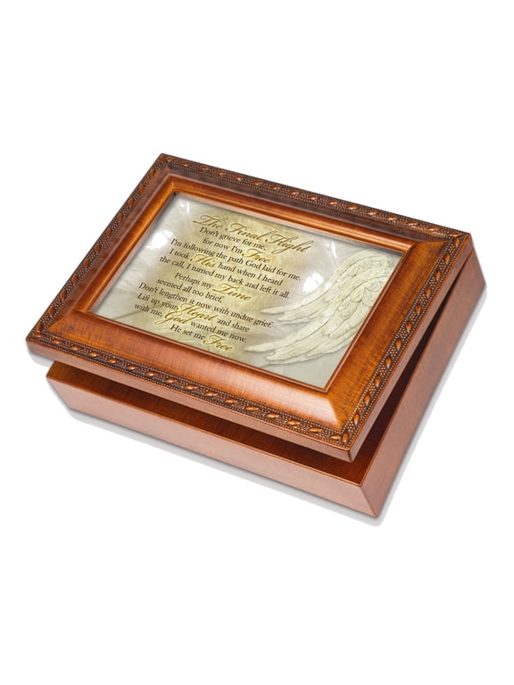 The Final Flight Inspirational Memorial Remembrance Keepsake Music Box GM11592