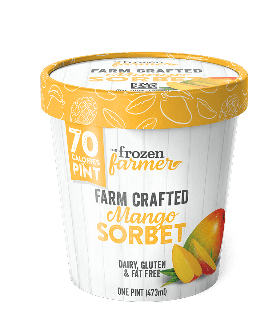 THE FROZEN FARMER MANGO SORBET 16OZ