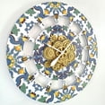 thumbnail image 1 of THE GEARS CLOCK Wall Clock with Real Moving Gears IT-LI_ 36 in Round Meta, 1 of 2