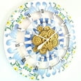 thumbnail image 1 of THE GEARS CLOCK Wall Clock with Real Moving Gears IT-LI_ 36 in Round Ravello, 1 of 2