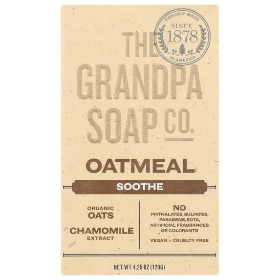 THE GRANDPA SOAP COMPANY OATMEAL SOAP