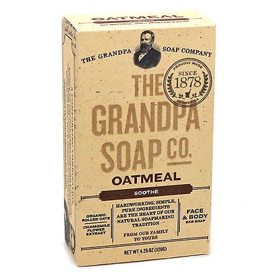 The Grandpa Soap Company Oatmeal Soothe Soap - 4.25 oz