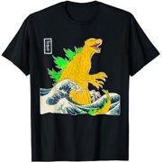 SANSEIN THE GREAT GOLD MONSTER OFF KANAGAWA #TeamGodzilla Wave T-Shirt