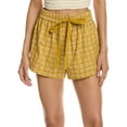 thumbnail image 1 of THE GREAT womens  The Bonfire Short, 3, Yellow, 1 of 4