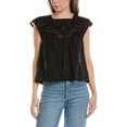 thumbnail image 1 of THE GREAT womens  The Dawn Top, 3, Black, 1 of 3