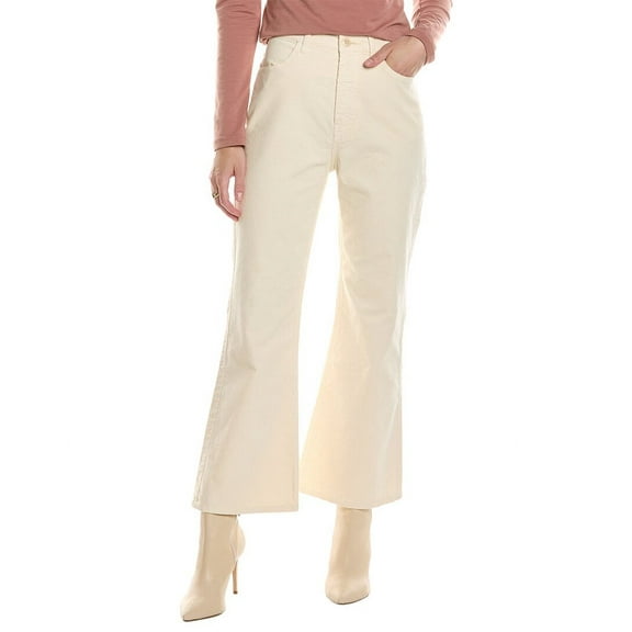 THE GREAT womens  The Kick Boot Pant, 25, White