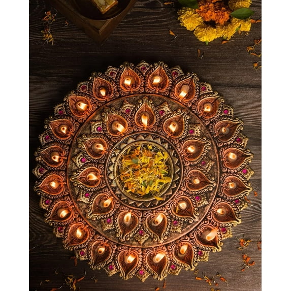 THE HANDICRAFTIAN 31 DIYA THALI