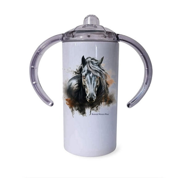 THE HERD SIRE - Infant Toddler Western Sippy Cup