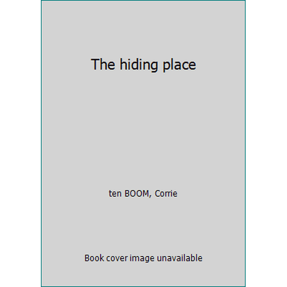 Pre-Owned THE HIDING PLACE (HODDER CHRISTIAN PAPERBACKS) (Paperback) 0340179309 9780340179307