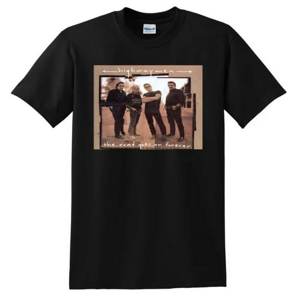 THE HIGHWAYMEN T SHIRT the road goes on forever S-5XL