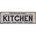 thumbnail image 1 of THE HOGAN FAMILY KITCHEN Chic Metal Sign 6x18 106180039489, 1 of 1