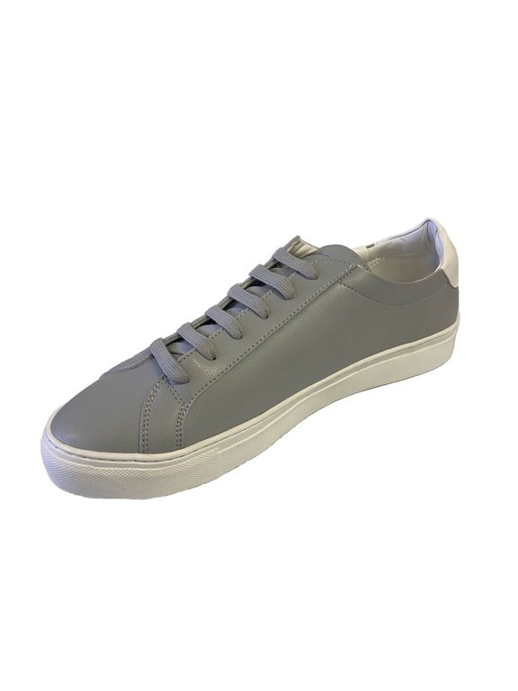 THE HOUSE OF FUTURE Men's Original Low Top Sneakers, Light Grey/White, 14