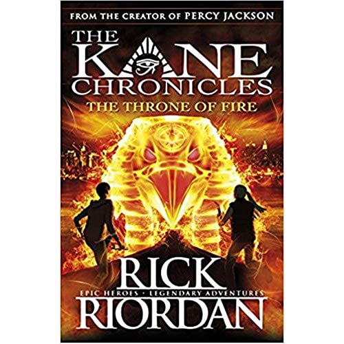 Pre-Owned THE KANE CHRONICLES THE THRONE OF FIRE, RICK RIORDAN Paperback