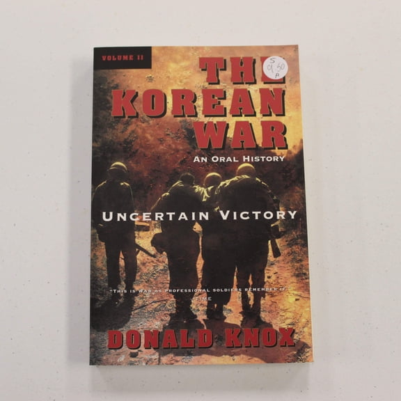Pre-Owned THE KOREAN WAR UNCERTAIN VICTORY