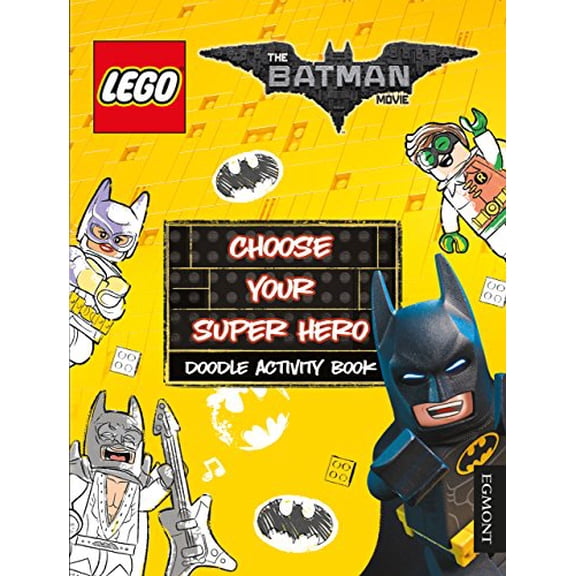 Pre-Owned THE LEGOÂ® BATMAN MOVIE: Choose Your Super Hero Doodle Activity Book (LegoÂ® DC Comics) Paperback