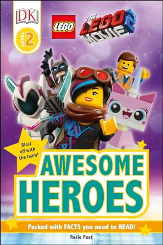Pre-Owned THE LEGO MOVIE 2 Awesome Heroes DK Readers Level Hardcover DK, Rosie Peet