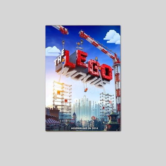 THE LEGO Movie Poster Animation Poster Cartoon Poster Size 24''x36'' Googate
