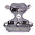 thumbnail image 1 of THE LICKER STORE Arlo Small Adjustable Soft Padded No Pull Pet Harness with 3 Buckles and 3 Leash Clips, Gray, HNS1001N, 1 of 8