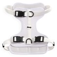 thumbnail image 1 of THE LICKER STORE Arlo Large Adjustable Soft Padded No Pull Pet Harness with 3 Buckles and 3 Leash Clips, White, HNS1003F, 1 of 8