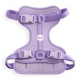 thumbnail image 1 of THE LICKER STORE Arlo Large Adjustable Soft Padded No Pull Pet Harness with 3 Buckles and 3 Leash Clips, Purple, HNS1003H, 1 of 8