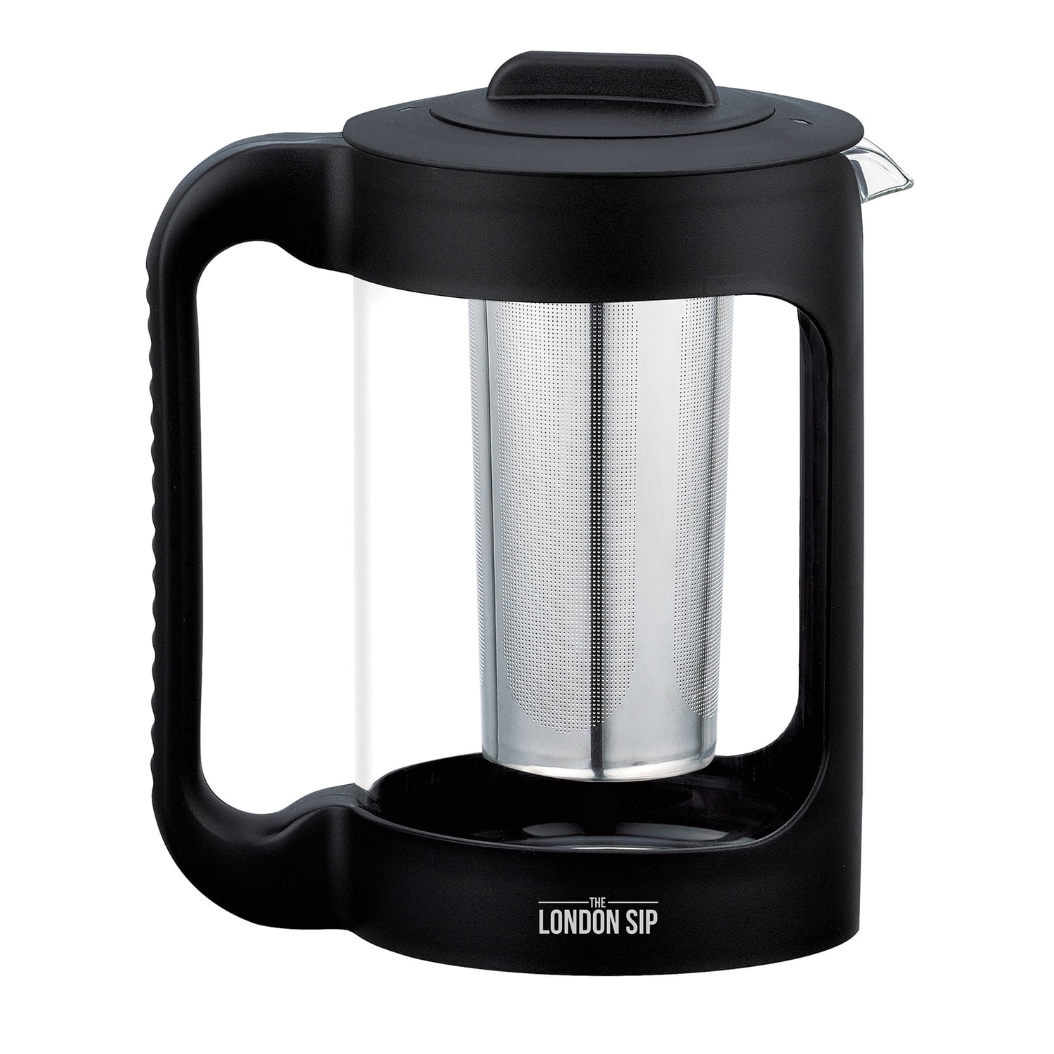 The London Sip 34-oz Deluxe French Press Immersion Brewer ,Black
