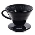 thumbnail image 1 of The London Sip Ceramic Coffee Dripper Pour Over Ceramic Coffee Maker, Coffee Slow Brewing Accessories for Home, 1-2 Cup, Black, 1 of 7