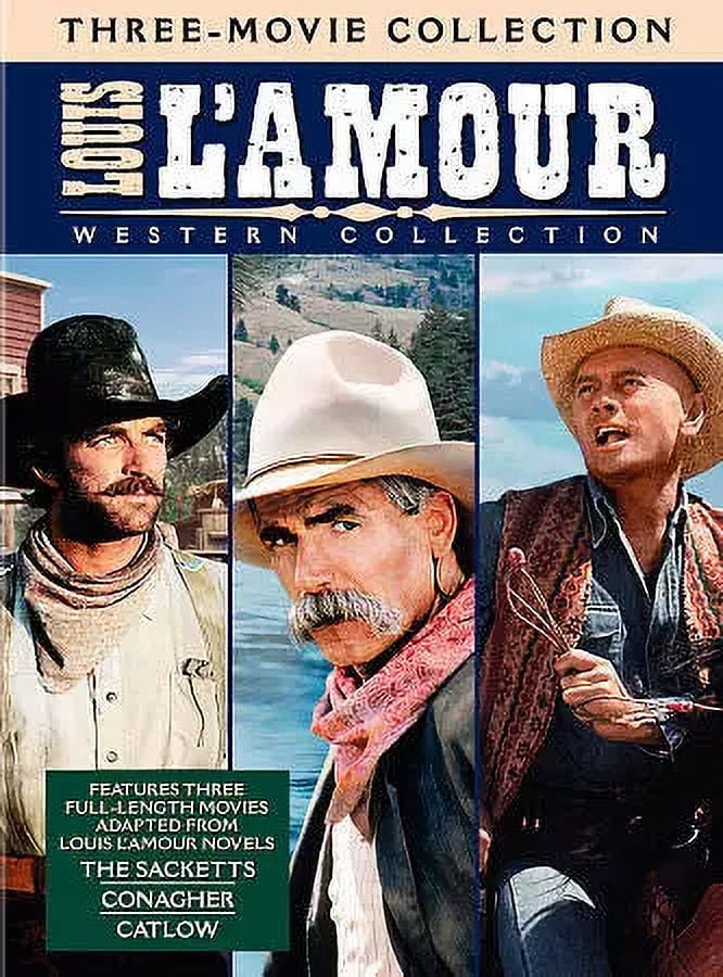 THE LOUIS L'AMOUR WESTERN COLLECTION THE SACKETTS/CONAGHER/CATLOW NEW