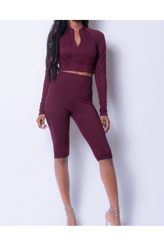 THE LS BIKER SHORT SET