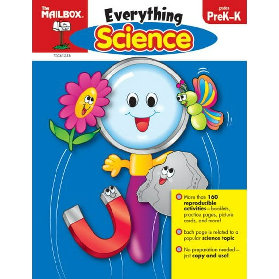 Pre-Owned THE MAILBOX BOOKS TEC61258 EVERYTHING SCIENCE GR PK-K