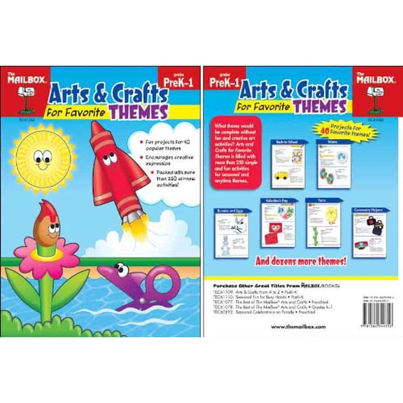 Pre-Owned Arts & Crafts for Favorite Themes (PreK-1) by The Mailbox Books Staff (2010) Paperback (Paperback) 156234935X 9781562349356
