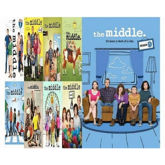 THE MIDDLE TV SERIES SEASONS 1-9 DVD SET