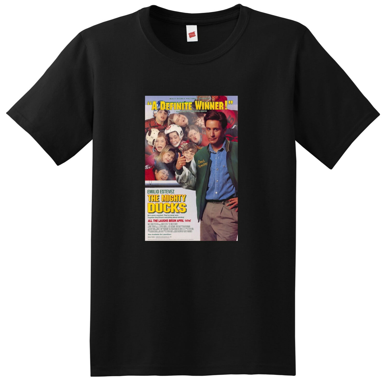 THE MIGHTY DUCKS T SHIRT 4k Bluray Dvd Cover Poster Tee SMALL MEDIUM the-mighty-ducks-t-shirt-4k-bluray-dvd-cover-poster-tee-small-medium