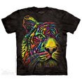 thumbnail image 1 of THE MOUNTAIN CORPORATION The Mountain Rainbow Tiger T-shirt, 1 of 2