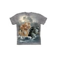 thumbnail image 1 of The Mountain Krakitten Adult T-Shirt, Grey, 2XL, 1 of 2