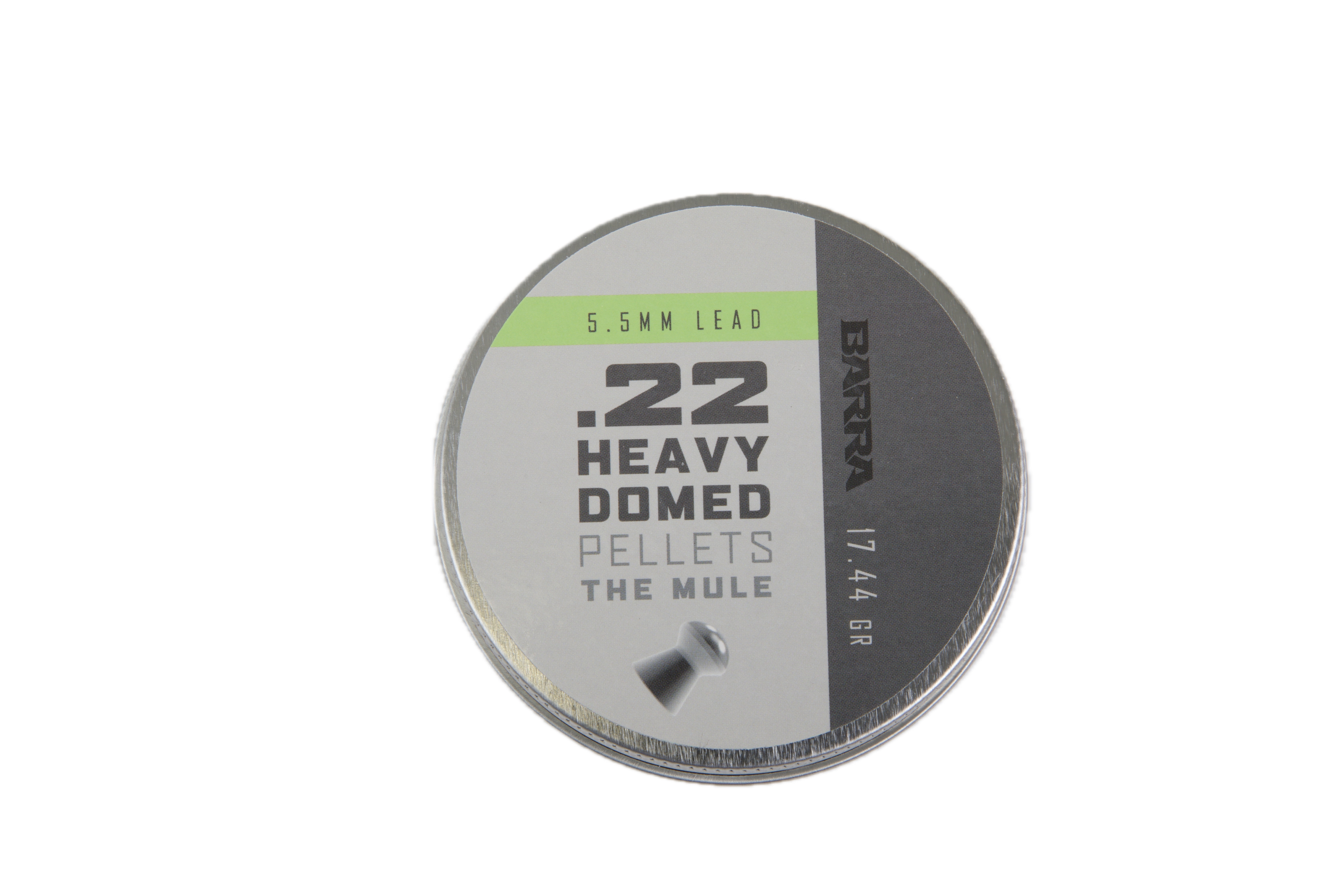 Barra Mule Heavy Dome 17.44 Grain .22 Caliber Pellets 250 Count