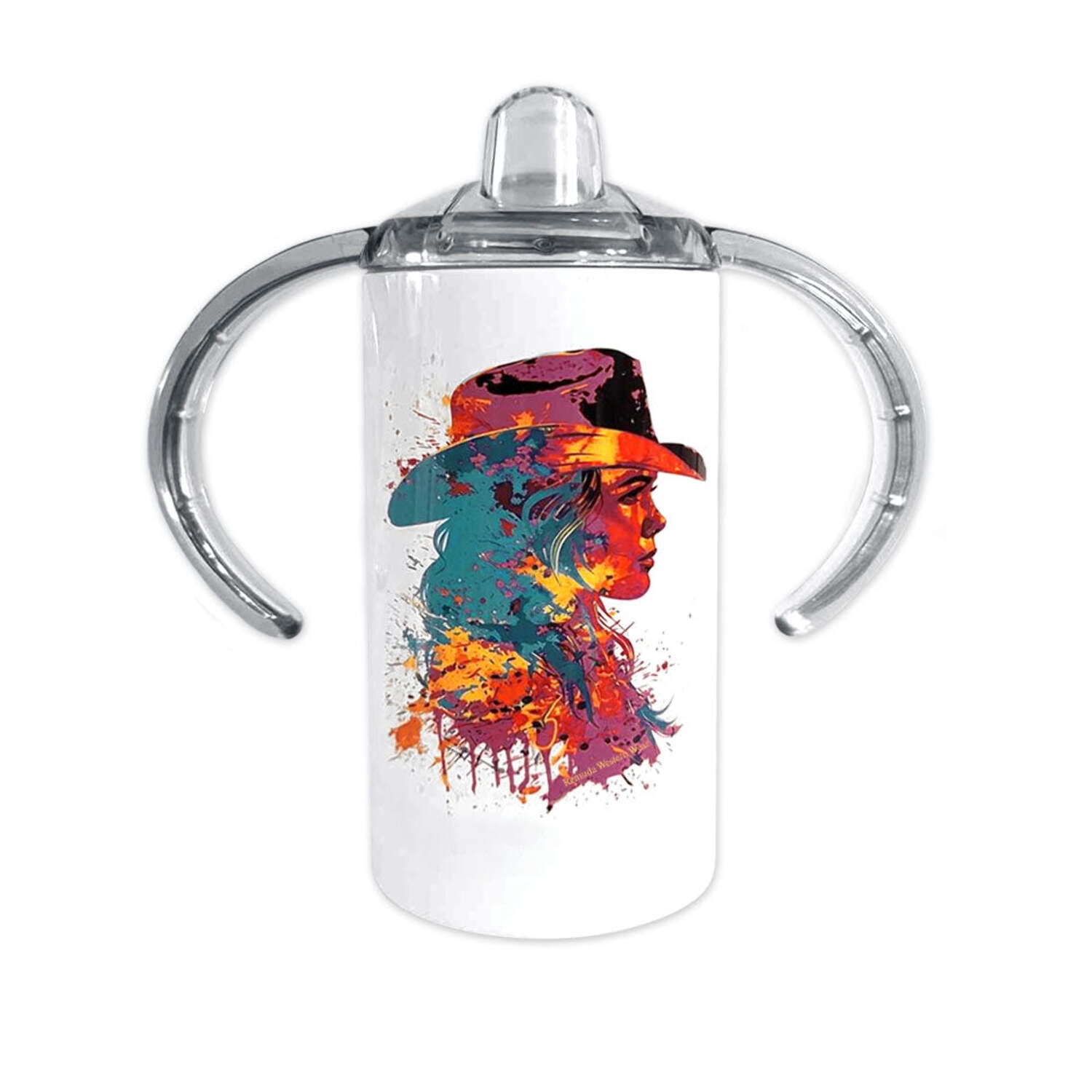 THE NEON COWGIRL - Infant  Toddler Western Sippy Cup